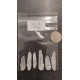 Double Terminated Quartz Points 6 pcs (Set 19, 24g)