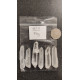 Double Terminated Quartz Points 6 pcs (Set 03, 74g)