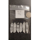 Double Terminated Quartz Points 6 pcs (Set 08, 54g)