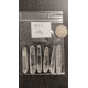 Double Terminated Quartz Points 6 pcs (Set 09, 48g)